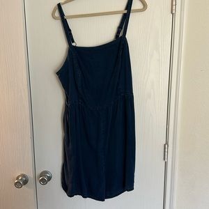 OLD NAVY 2X plus denim colored romper